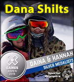 Dana Shilts - Special Olympics Snowboarding Gold & Silver Medalist