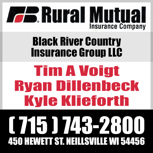 Rural Mutual - Black River Country Insurance Group LLC - Tim A Voigt & Ryan Dillenbeck - 715-743-2800 - Neillsville, WI