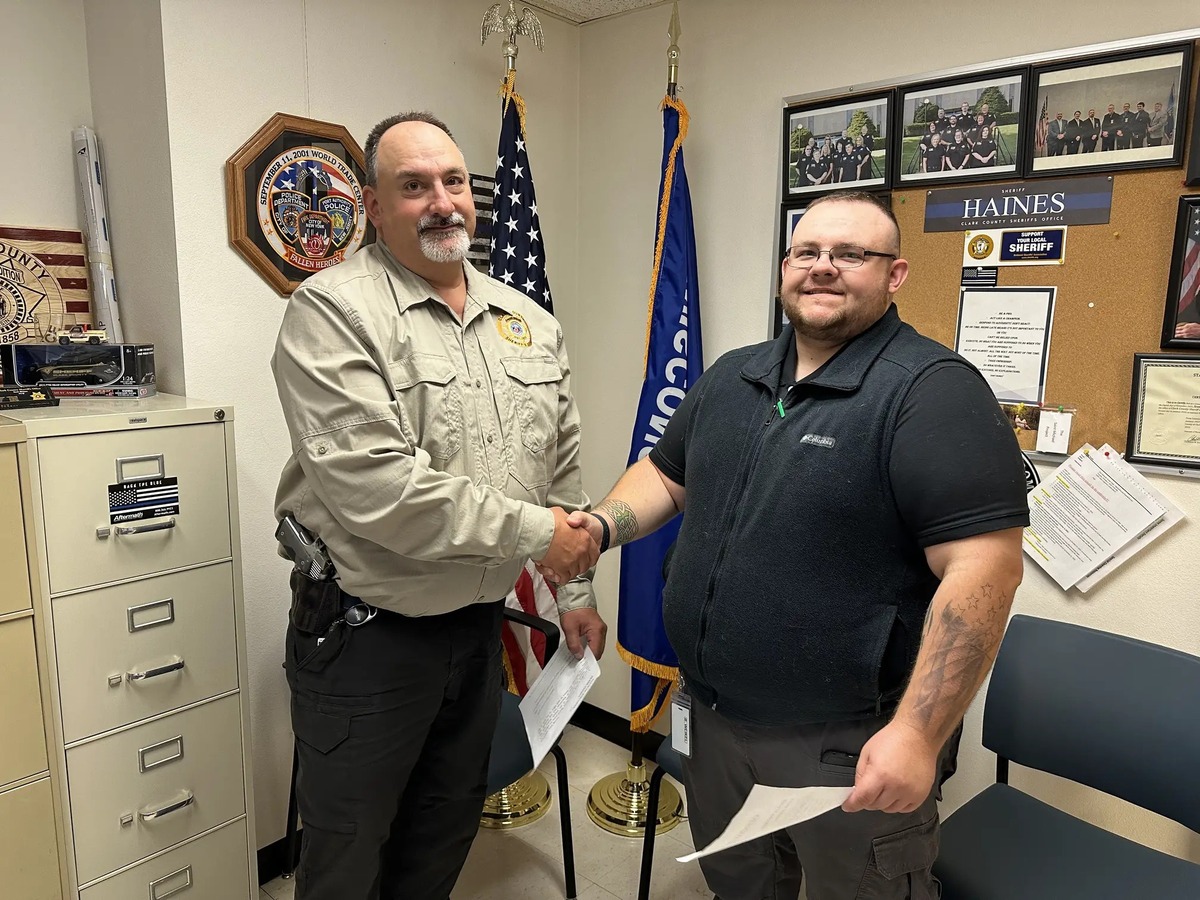 Clark County Sheriff's Department Welcomes New Corrections Deputy ...