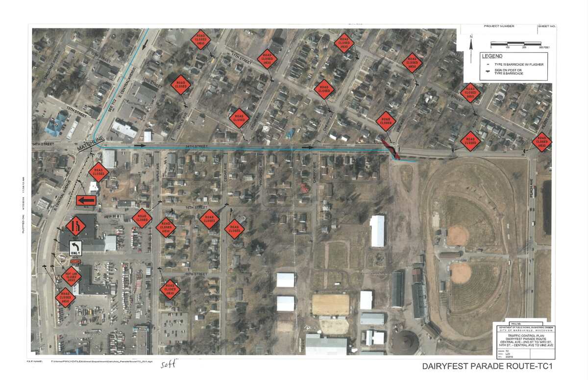 Street Closures in Marshfield for Dairy Fest Celebration News