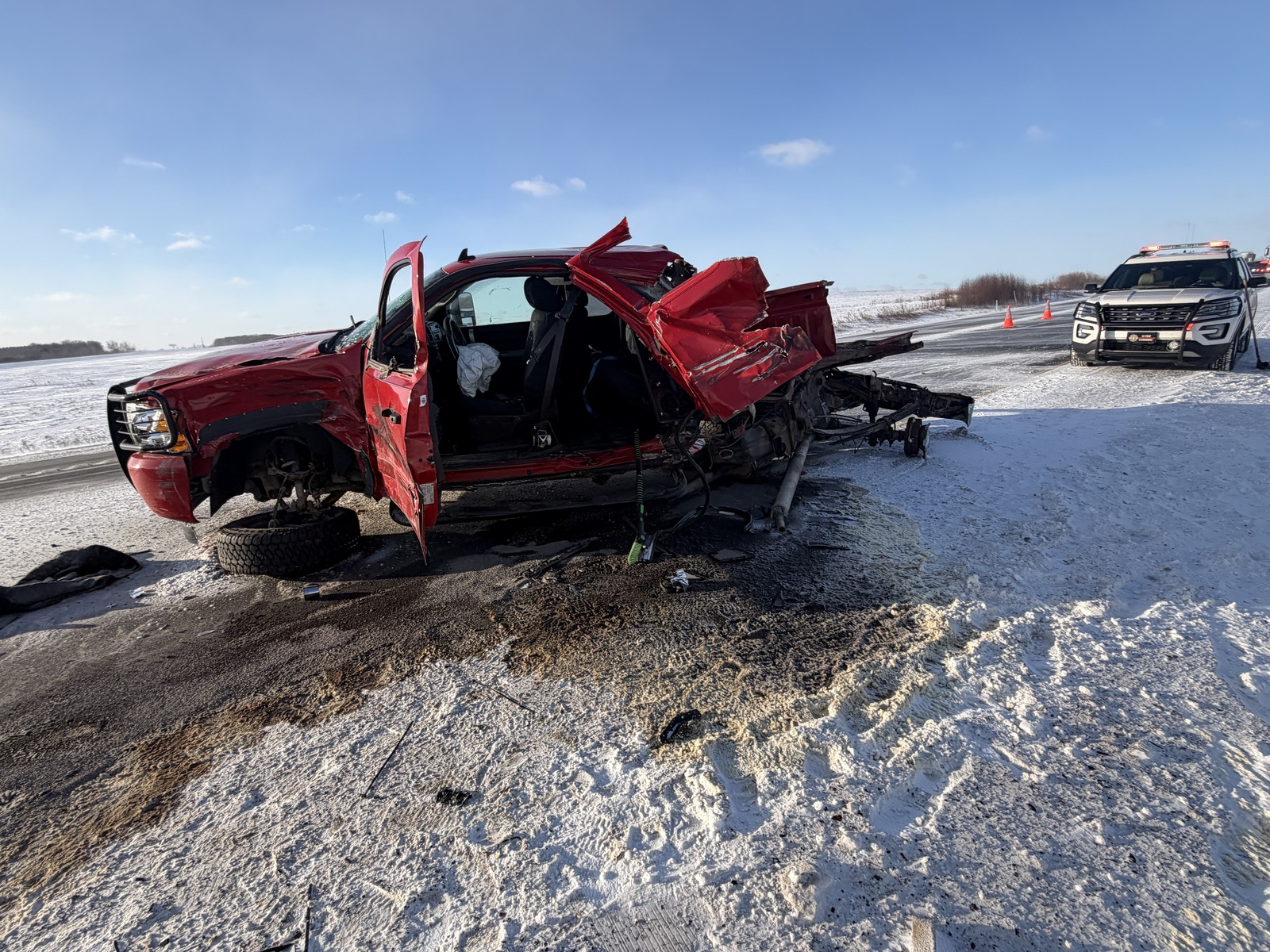 One Person Has Died After Late January Truck vs Snow Plow Crash in the ...